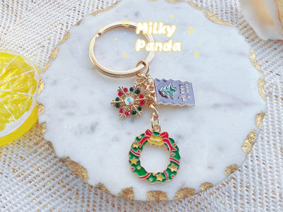 Christmas Theme Keyring