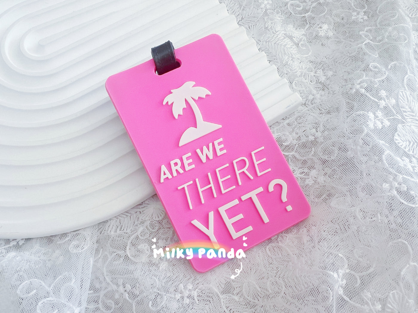 Are We There Yet Luggage Tag