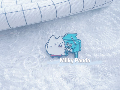 Pianist Cat Pin