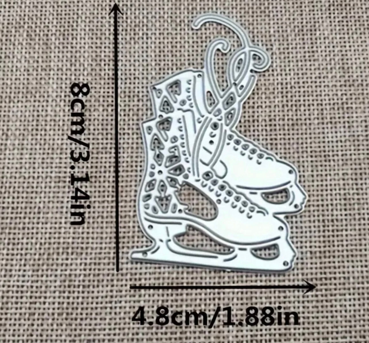 Skating Shoes Cutting Die