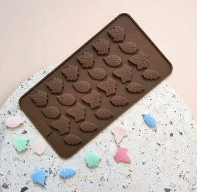 Multi Leaves Chocolate Thin Mould