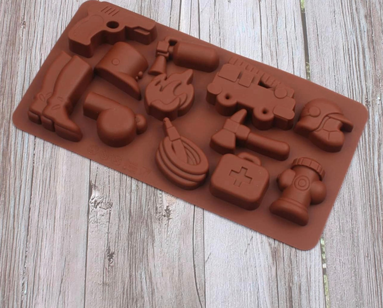 Fireman Silicone Mould