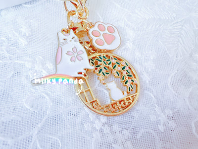 Cat Keyring