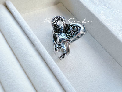 Chunky Skull Ring
