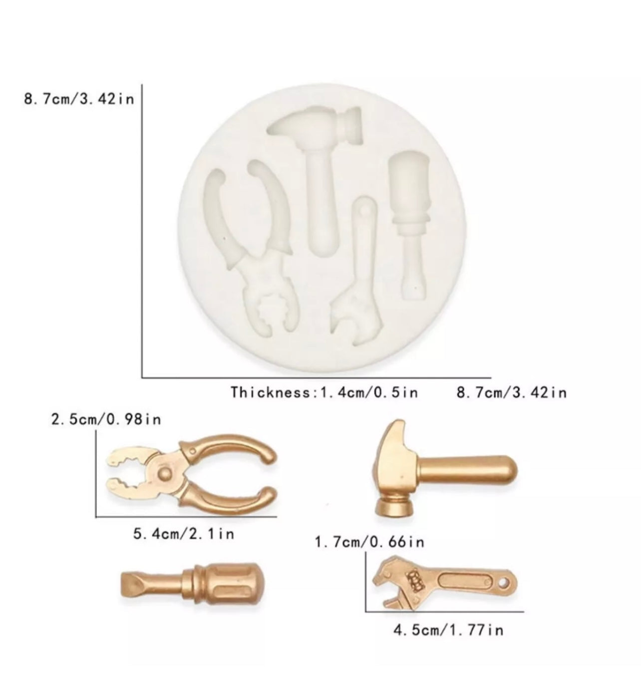 Tool Fondant Mould