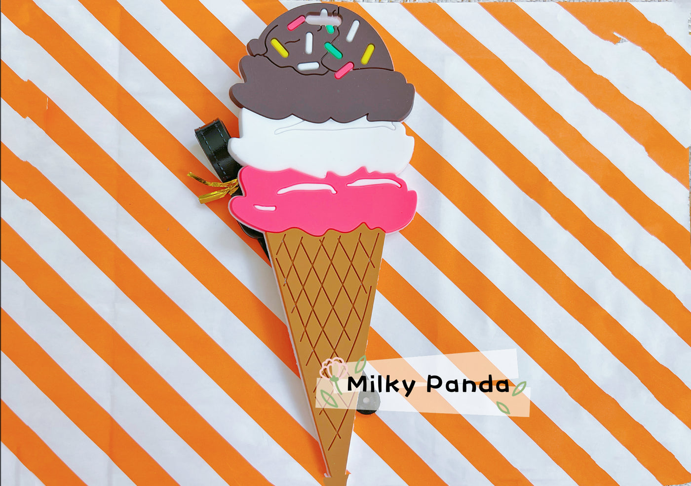 Ice Cream Luggage Tag