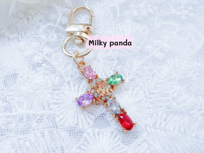 Cross Keyring Charm