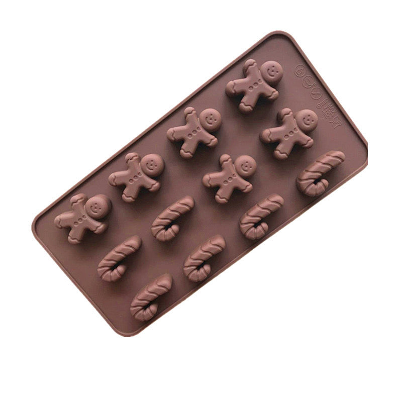 Christmas Gingerbread Man Chocolate Mould