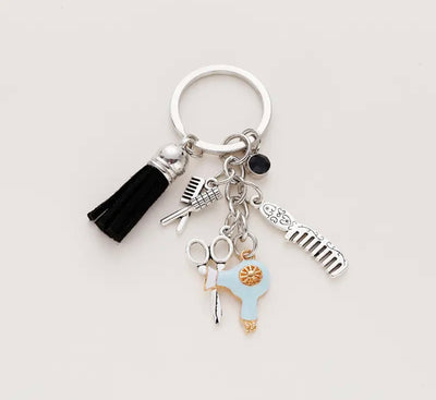 Hairdresser Keyring