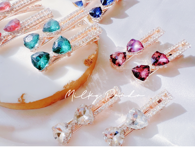 2 PCs Bowknot Hair Clips