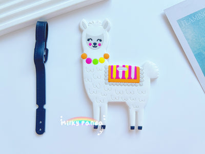 Llama Luggage Tag