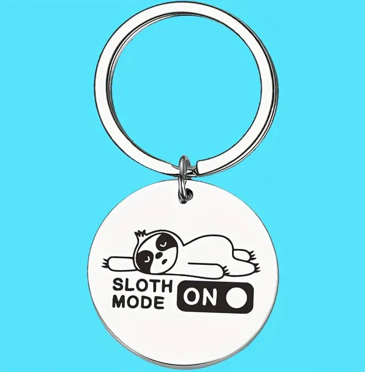 Sloth Mode On Keyring