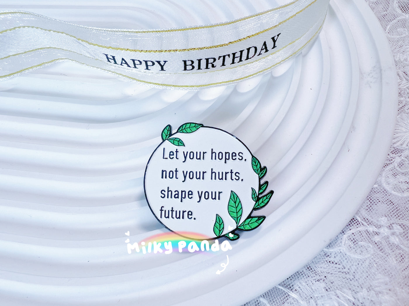 Positive Phrase Pin