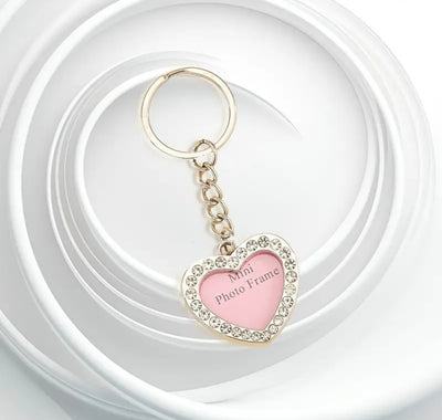 Heart Photo Keyring