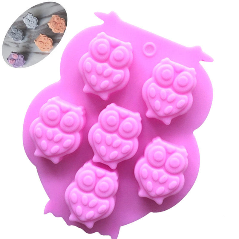 Owl Chocolate Mould