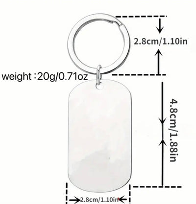 Bible Verse Keyring