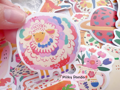 Cartoon Graffitti Vinyl Stickers