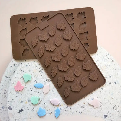 Multi Leaves Chocolate Thin Mould