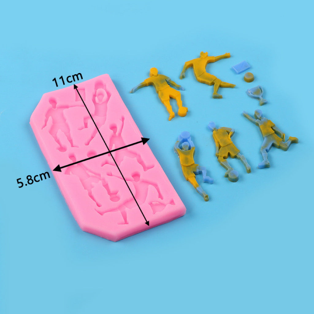 Golf Theme Fondant Mould