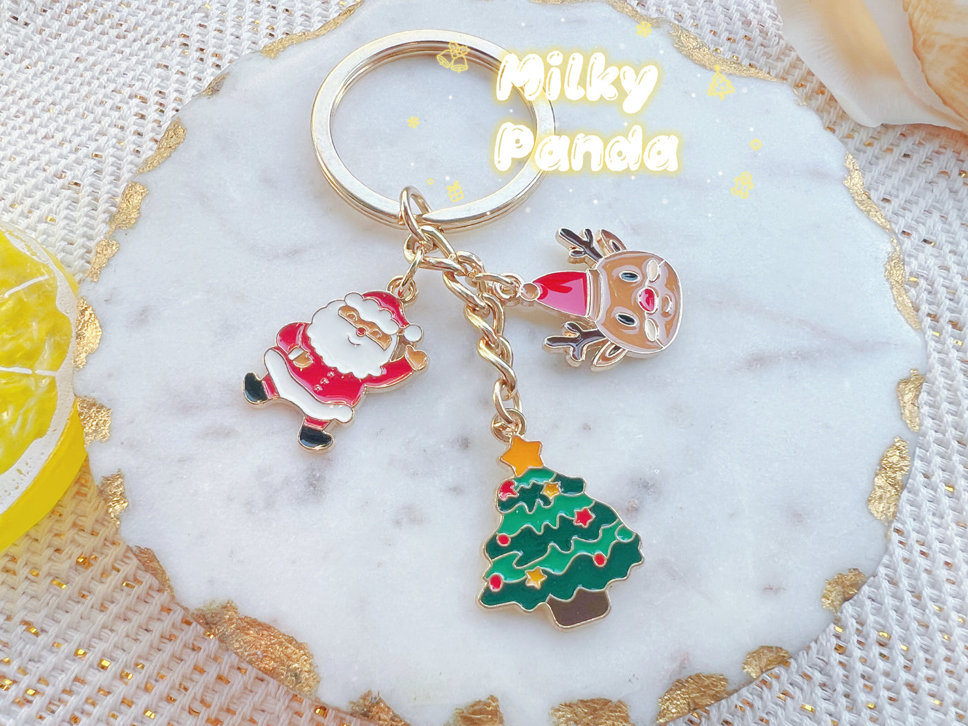 Christmas Theme Keyring