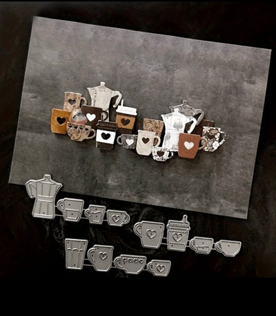 Coffee Theme Cutting Die