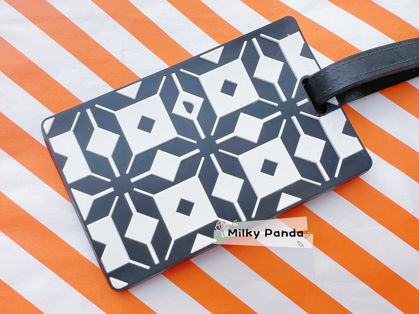 Pattern luggage tag