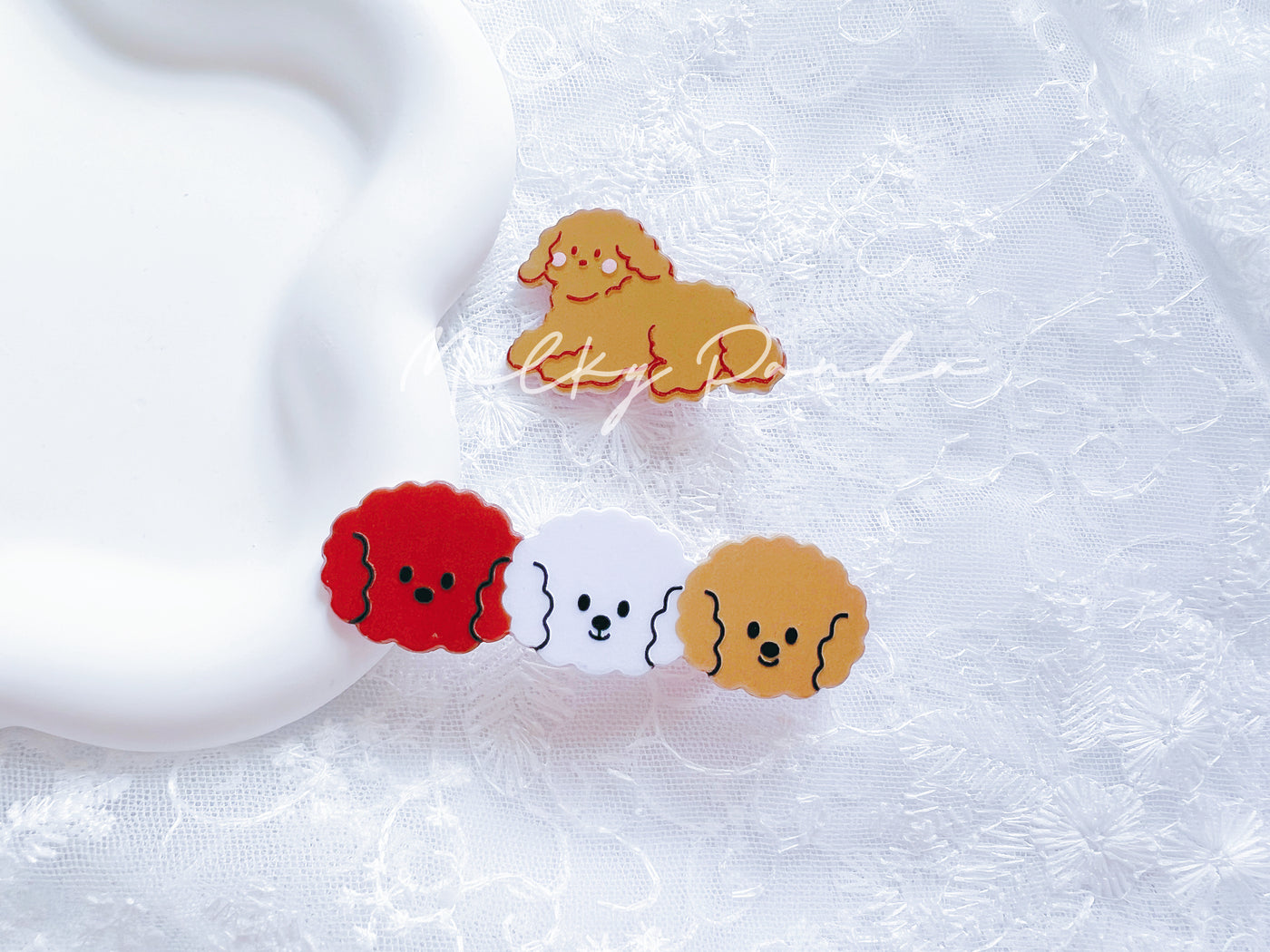 Animal Hair Clips Set