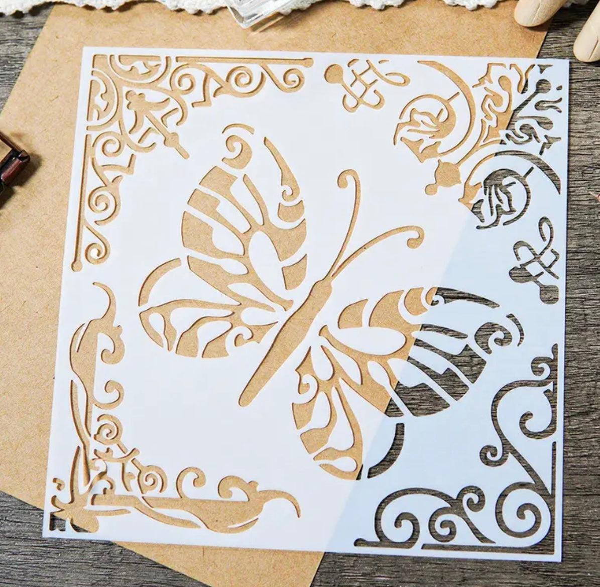 Butterfly Stencil