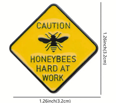 Honeybee Hard At Work - Pin