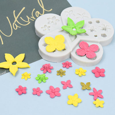 Flowers Fondant Mould