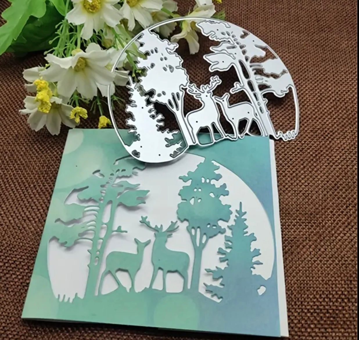 Christmas Deer Cutting Die