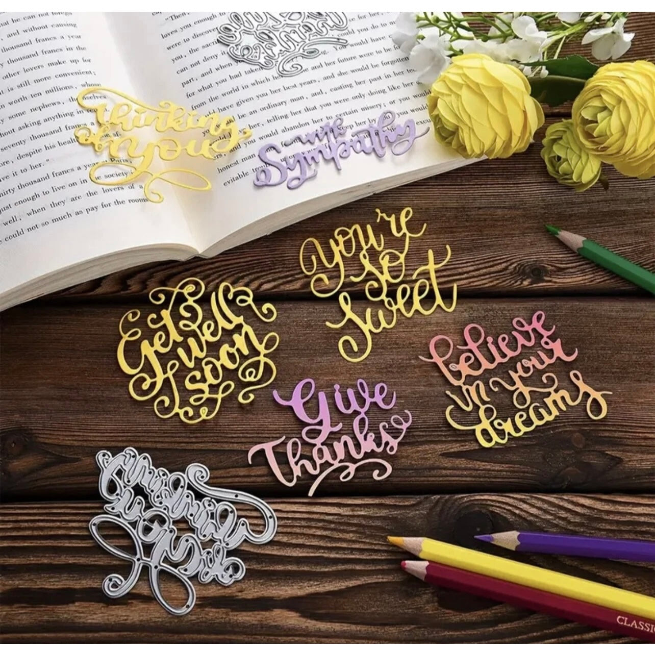 Message Cutting Die