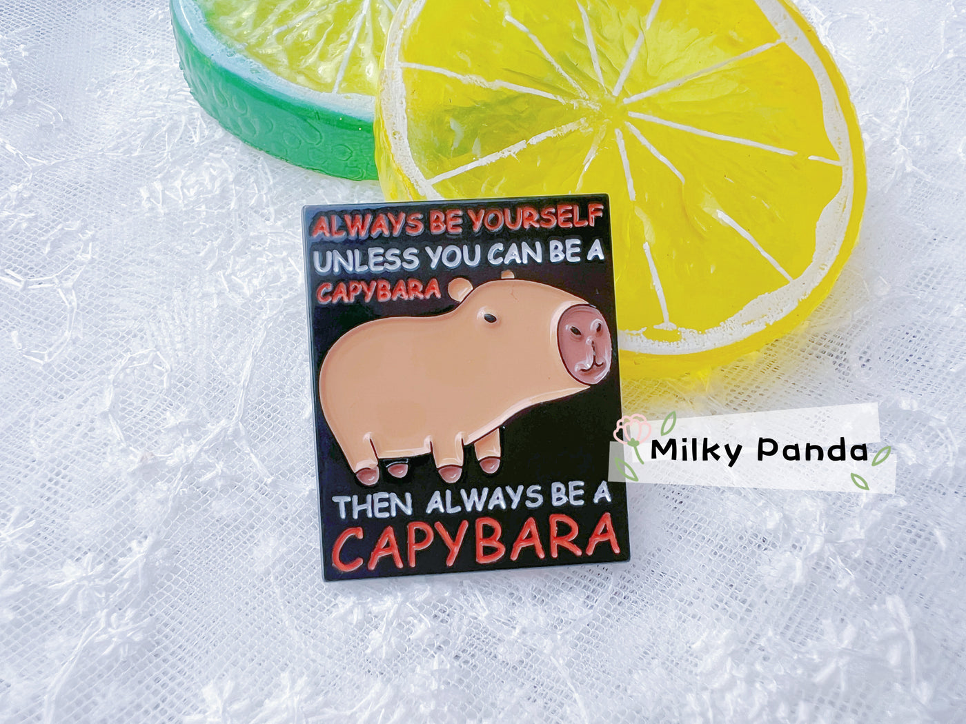 Capybara Badge