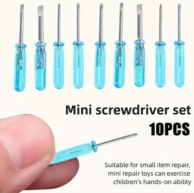 10 PCs Mini Screwdrivers