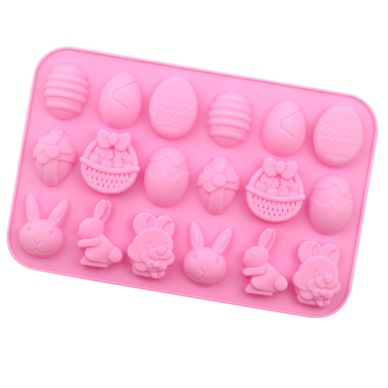 Rabbit Easter Egg Chocolate Mould