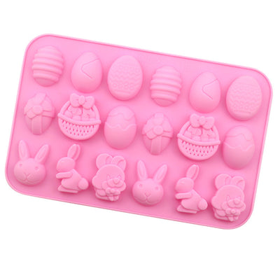 Rabbit Easter Egg Chocolate Mould