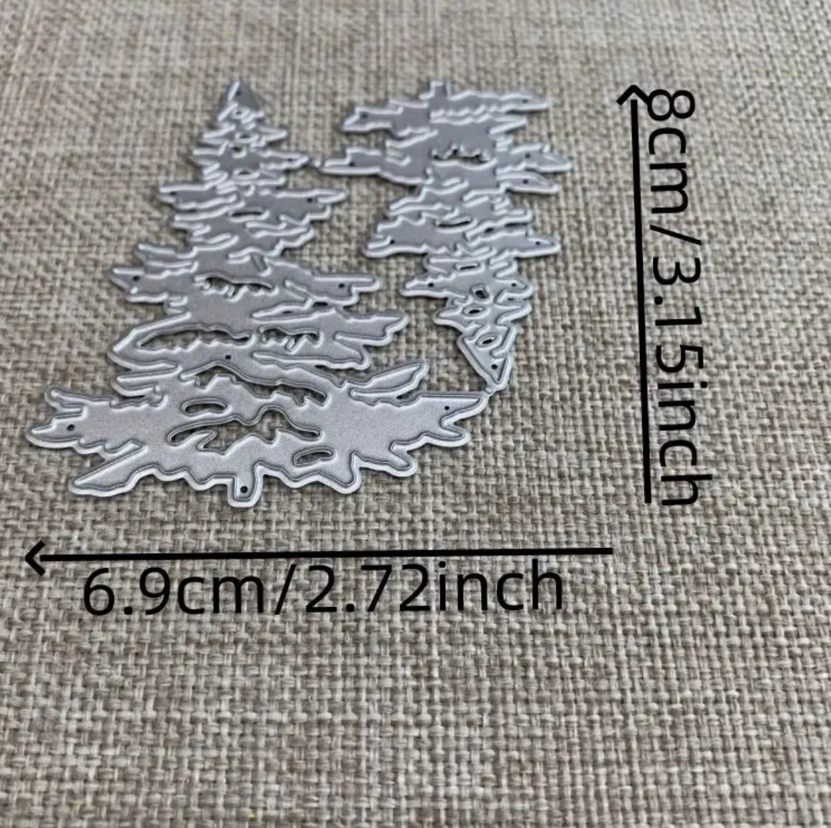 Pine Tree Cutting Die