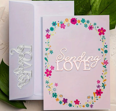 Sending Love Cutting Die