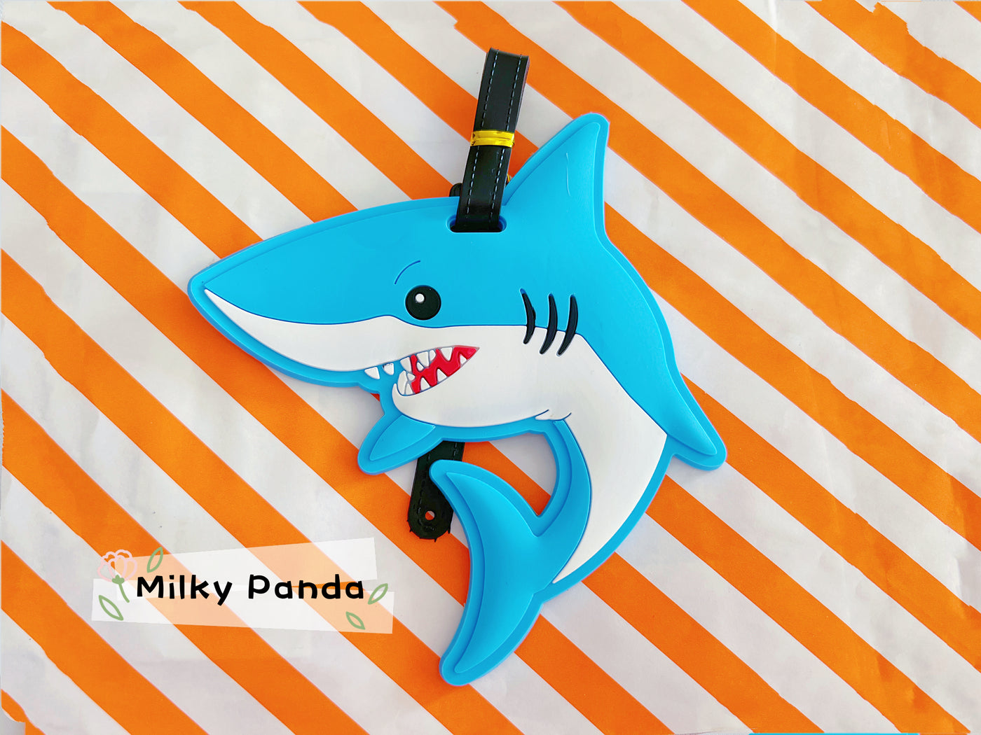 Shark Luggage Tag