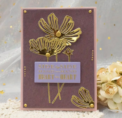 Poppy Flower Cutting Die