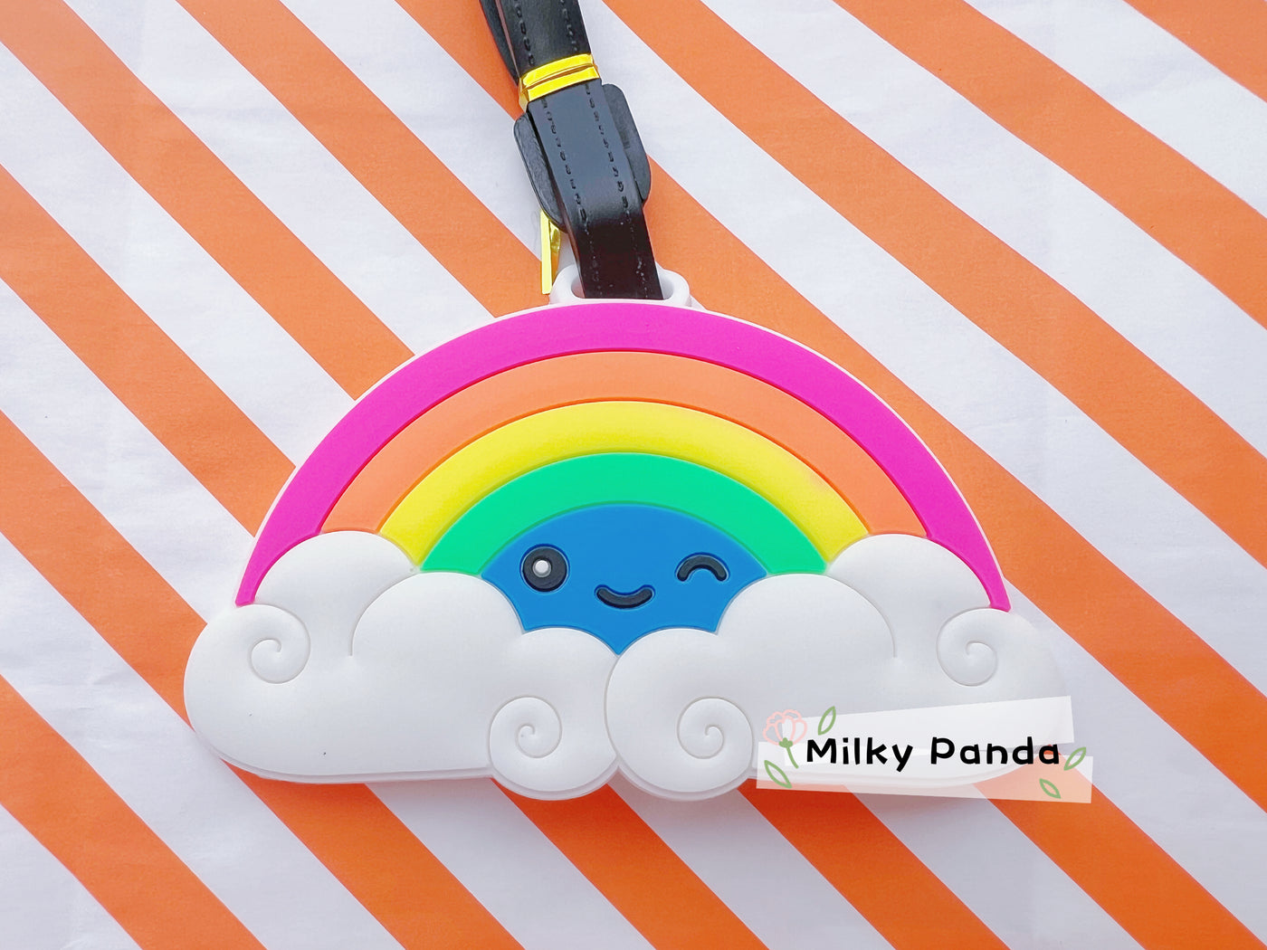 Rainbow luggage Baggage tag