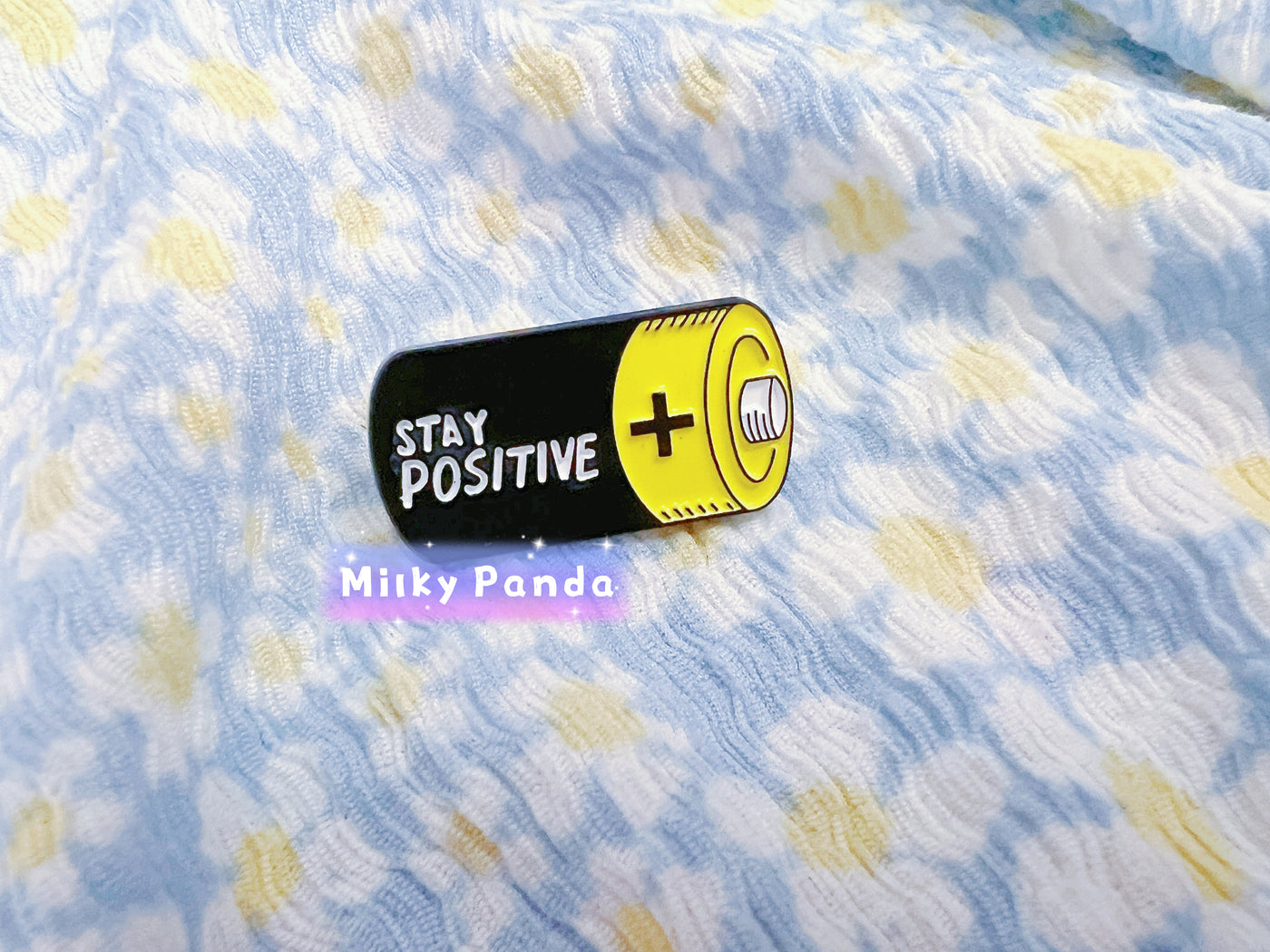 Stay Positive Pin
