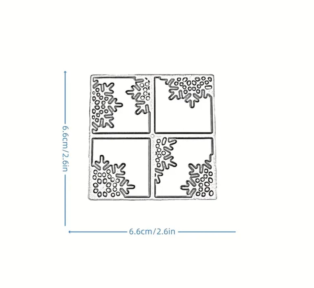 Snowflakes Window Cutting Die