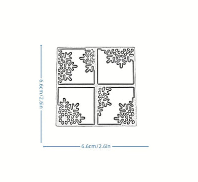 Snowflakes Window Cutting Die