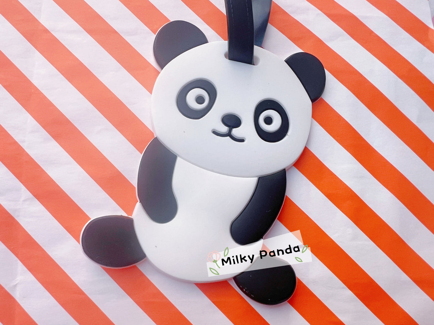 Panda Luggage Tag