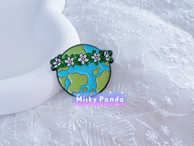 Save The Earth Pin