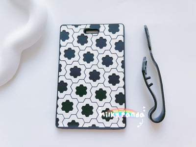 Pattern luggage tag