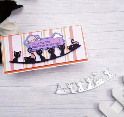Cats Cutting Die