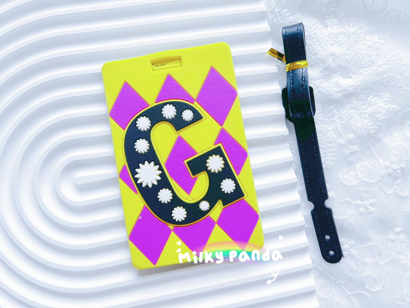 Initial Letter Luggage Tag