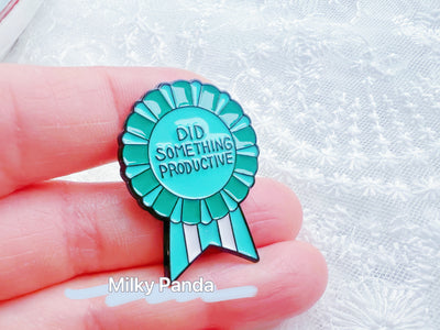 Did Something Productive Today Pin